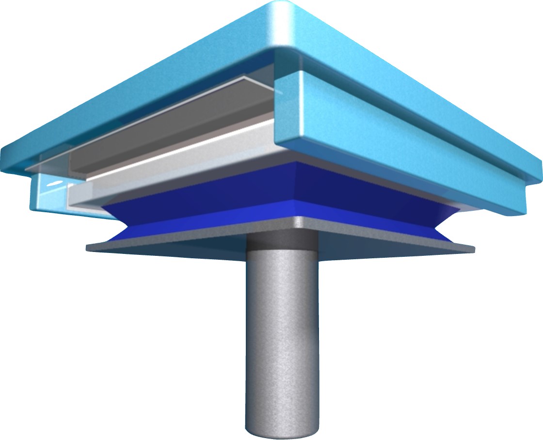 단일앵커형 포트받침